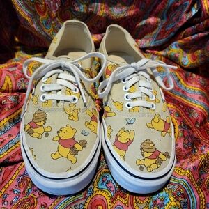 Winnie The Pooh Vans X Disney Sneakers Shoes Women's 8.5